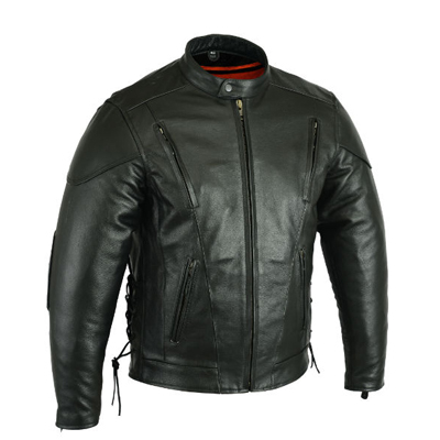 Men Leather Racing Jackets