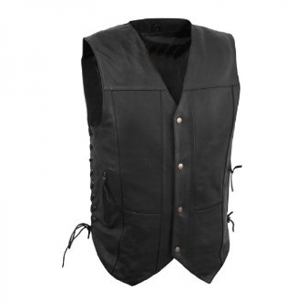 Motorbike Leather vest
